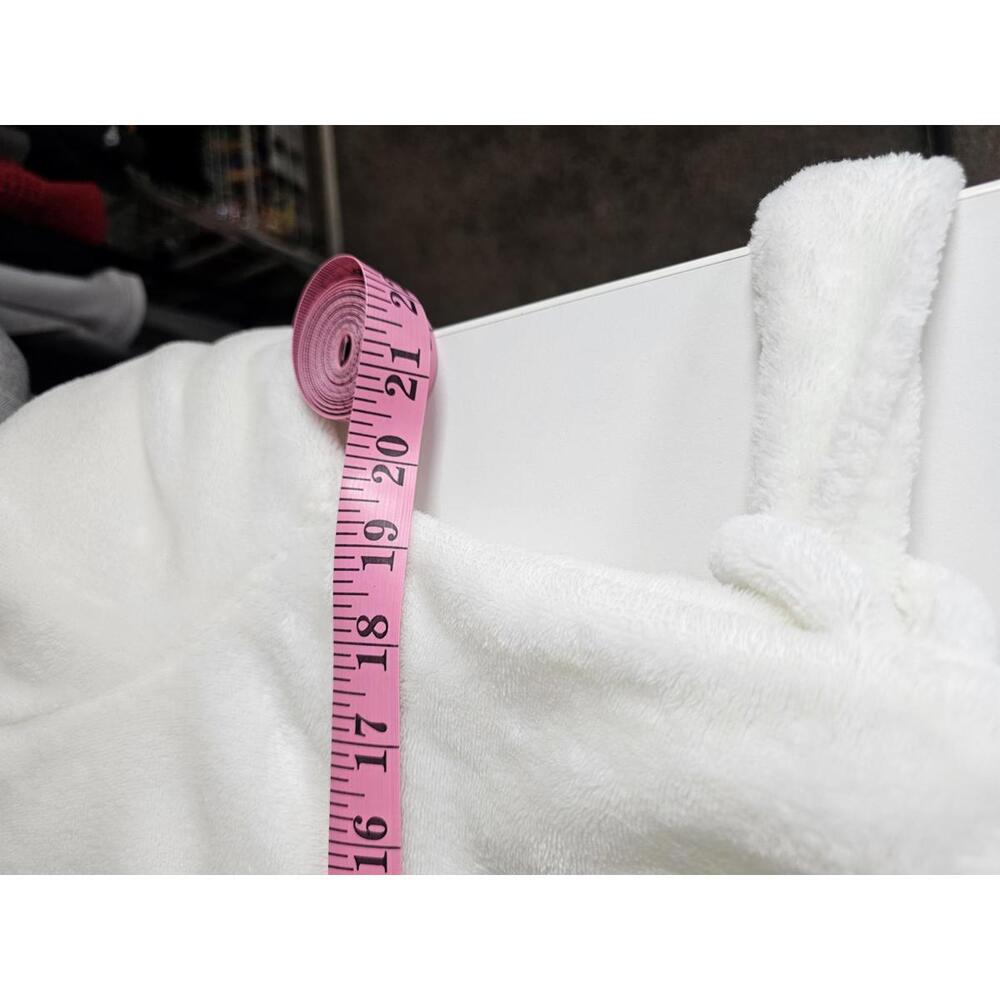 Rachel Zoe  Fur Trimmed Women's Robe EUC SZ S - Picture 10 of 11